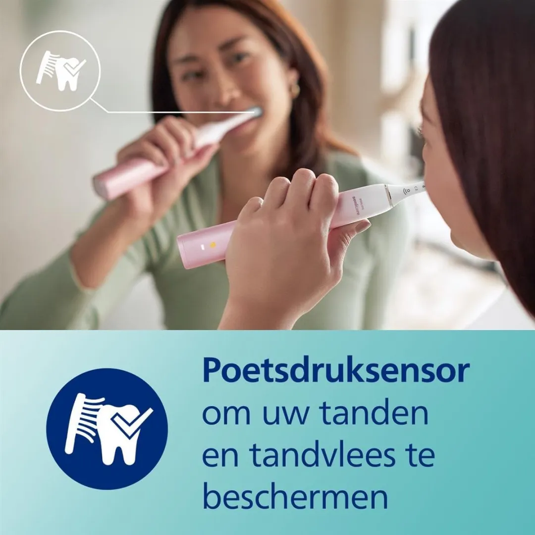 Philips Sonicare DiamondClean 9000 HX9911/89 Oplaadbare Tandenborstel - 4 Stuks - Black/Blue - afbeelding 6 van 6