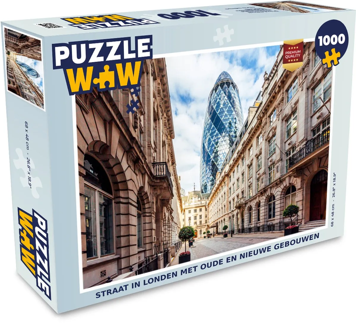 PuzzleWow Londen Puzzel 1000 Stuks - Multicolor