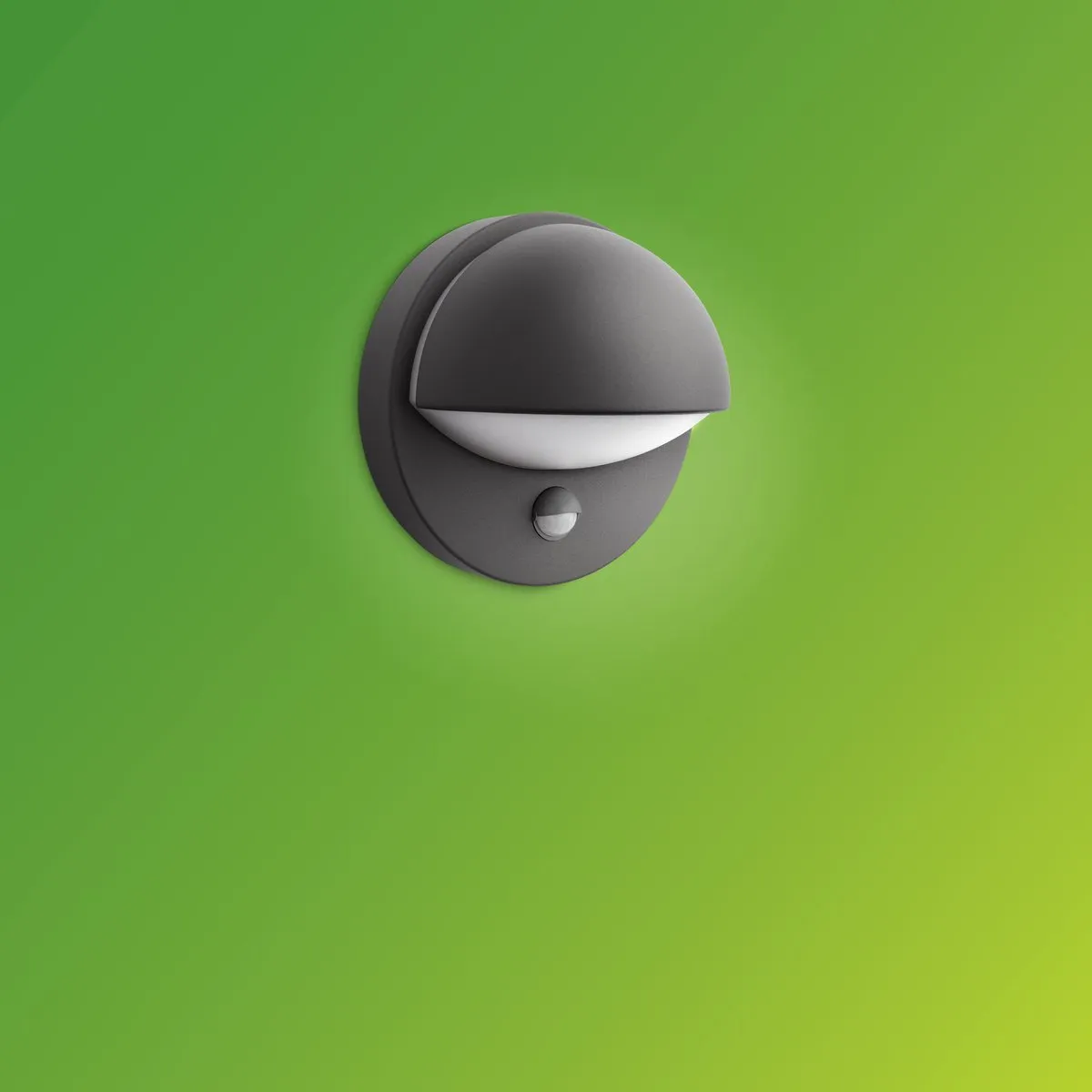 Philips June Buiten Wandlamp met Sensor - Antraciet