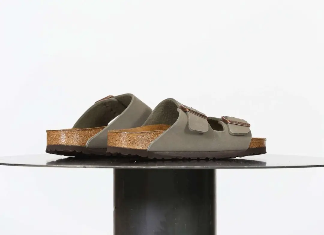 Birkenstock Arizona BFBC Stone Slippers - Maat 44 - afbeelding 6 van 6