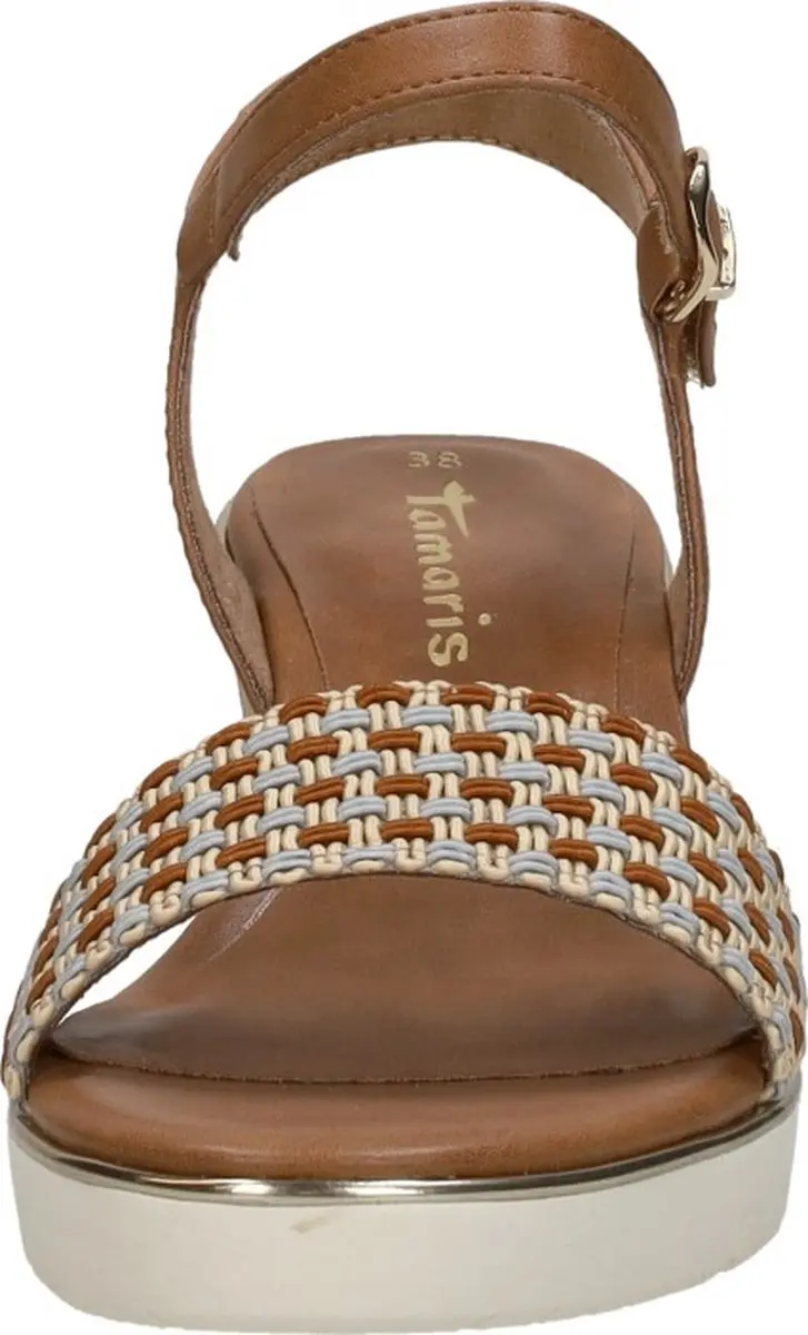 Tamaris Sandalen Hak Sandalen Hak - Cognac - Maat 37 - afbeelding 6 van 6
