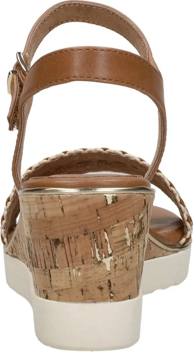 Tamaris Sandalen Hak Sandalen Hak - Cognac - Maat 37 - afbeelding 5 van 6
