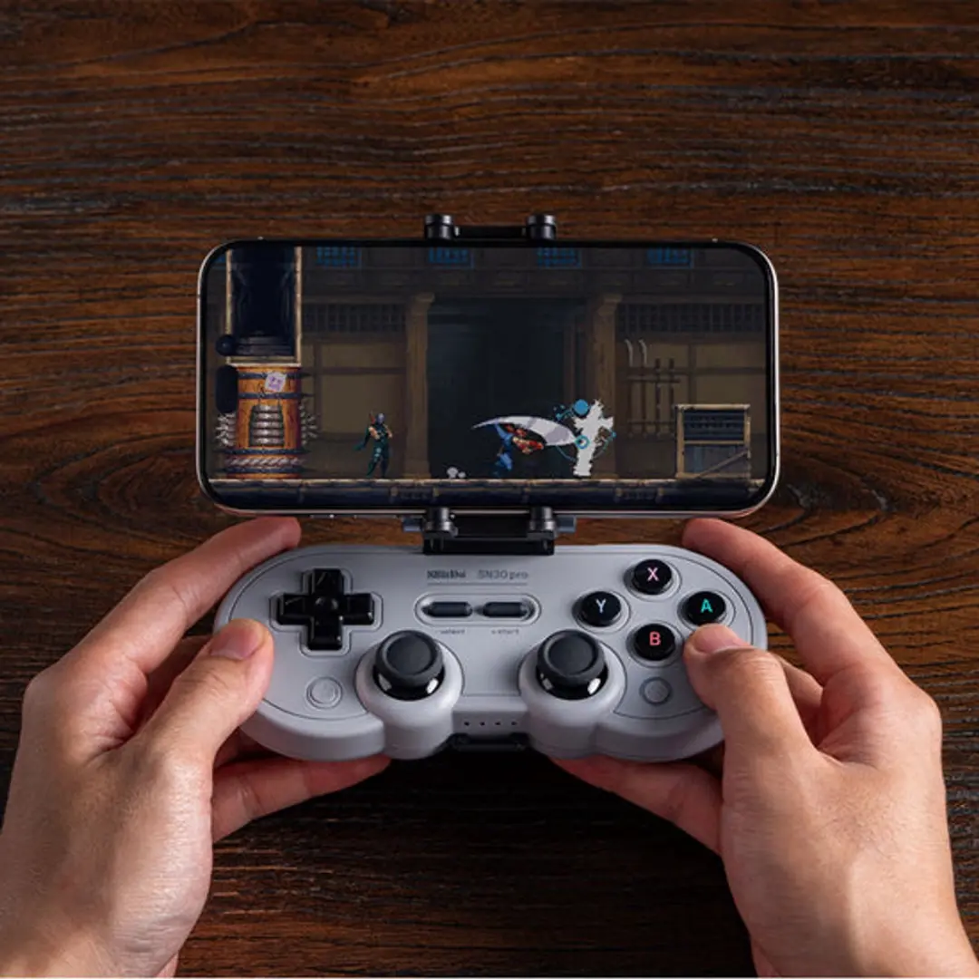 8Bitdo Mobile Clip RET00864 - SN30 Pro - Zwart - afbeelding 4 van 4