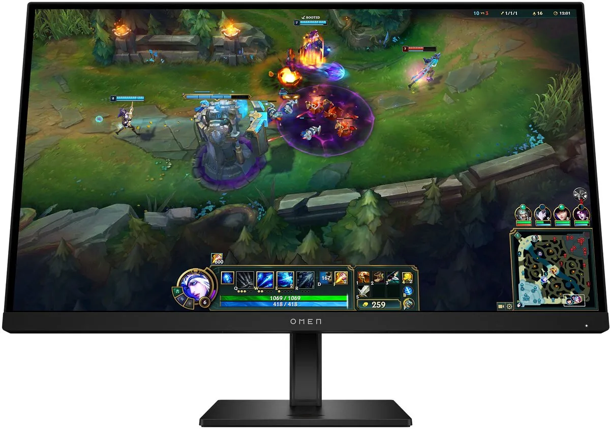 HP AV4K1E9#ABB Gaming Monitor 27" Full HD - Zwart