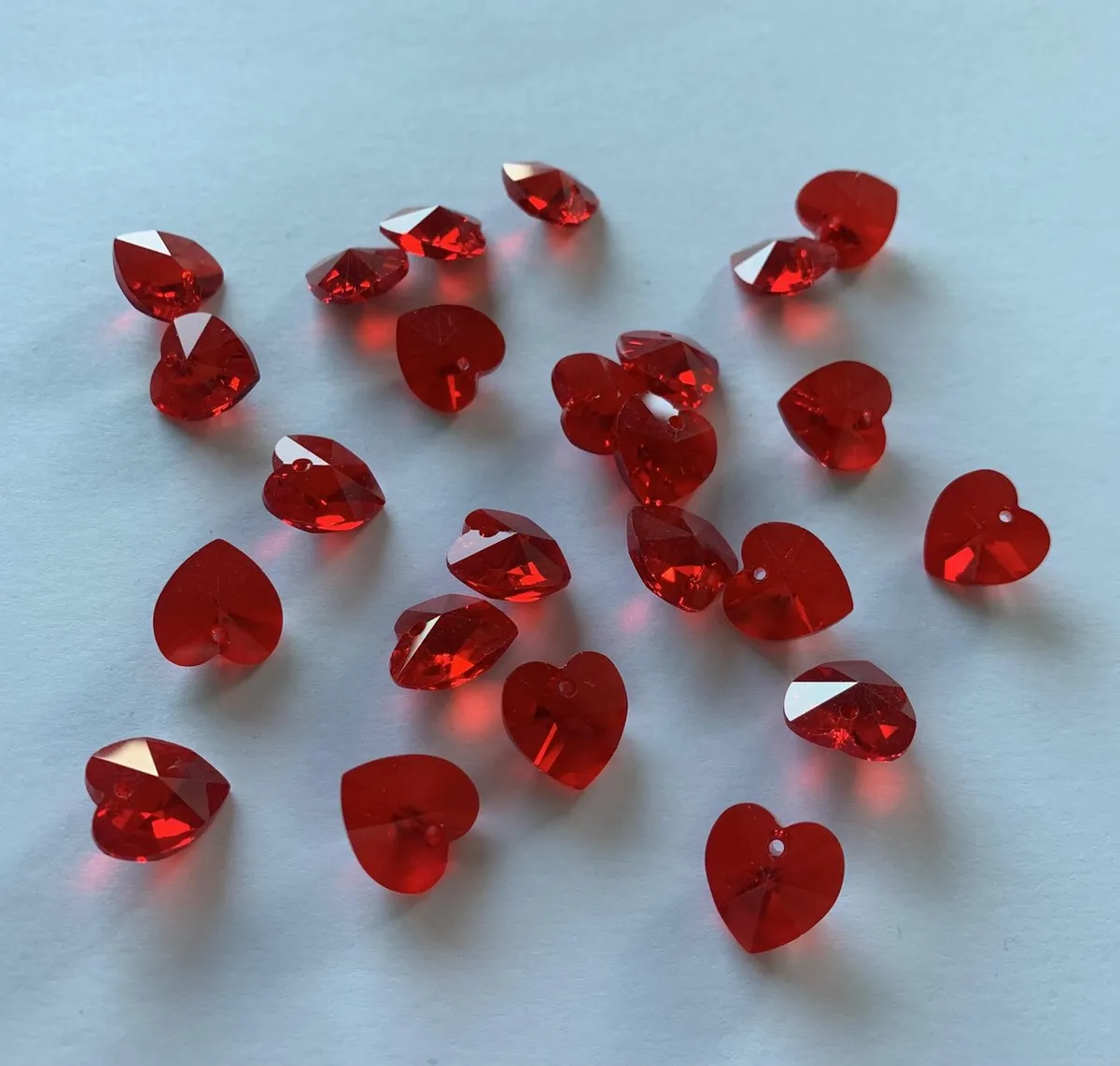 Swarovski Hanger Hart 6202 Light Siam 14.4x14mm - Rood