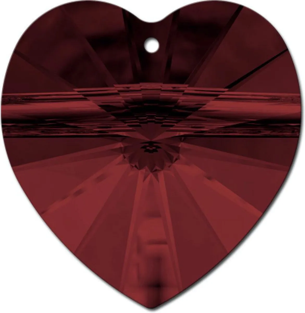 Swarovski Hanger Hart 6202 Light Siam 14.4x14mm