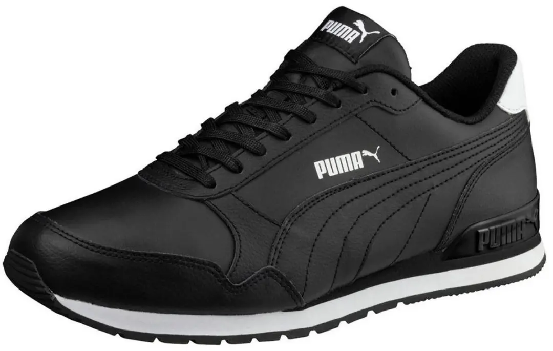PUMA St Runner V2 Sportschoenen - Maat 36 - Zwart/Wit - afbeelding 3 van 6