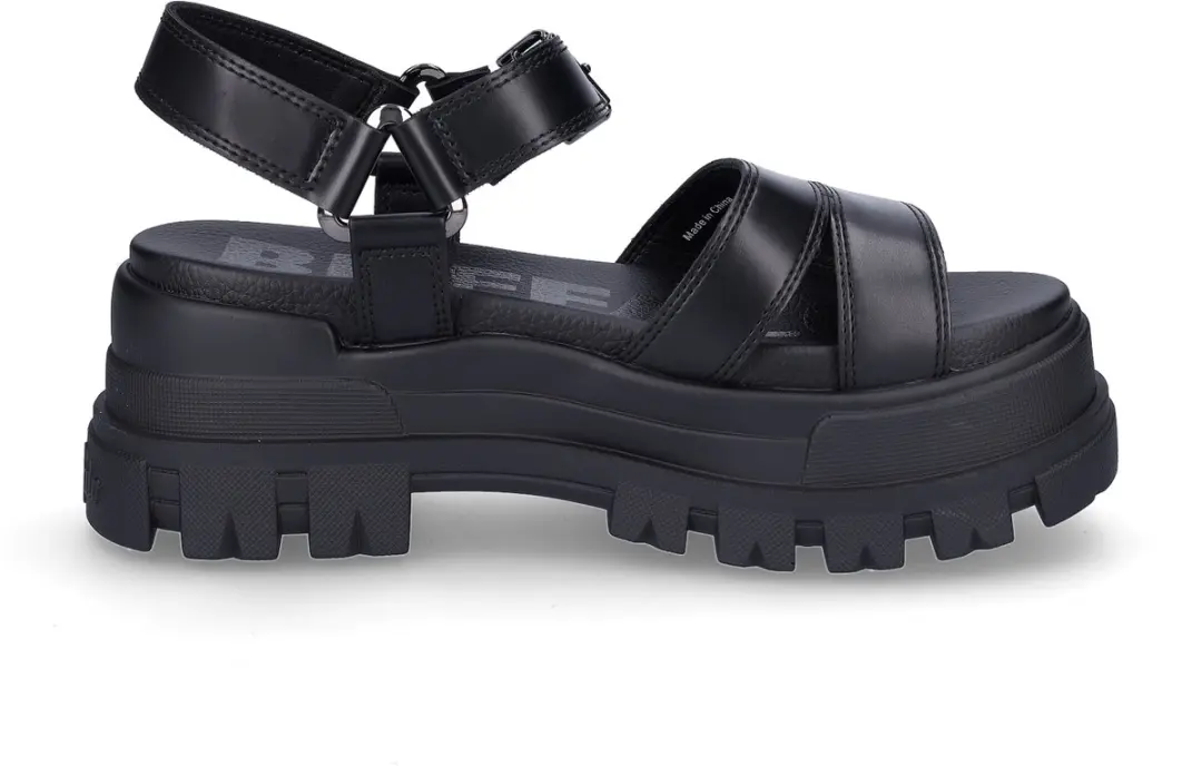 Buffalo ASPHA TS Sandal Sandalen Plat - zwart - Maat 39 - afbeelding 2 van 6