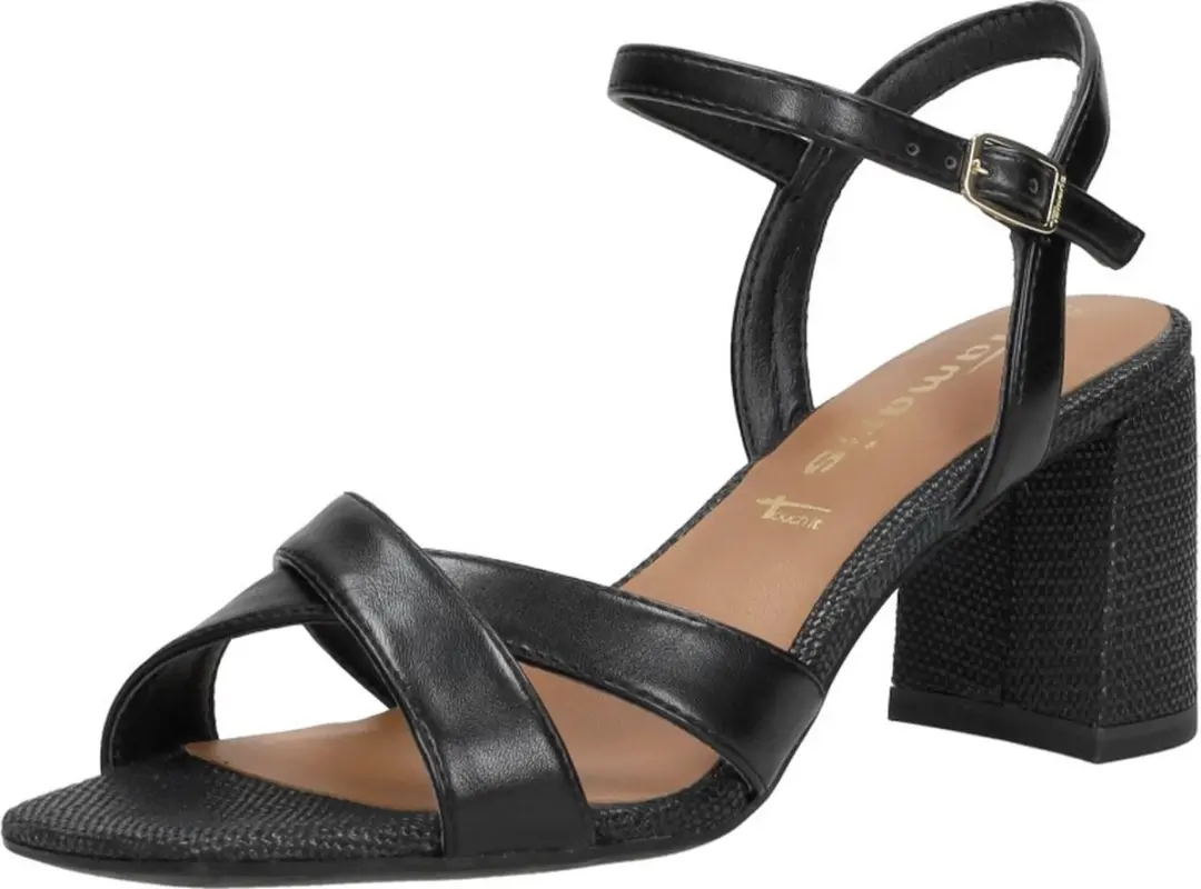 Tamaris Sandalen met hak zwart Synthetisch - Dames - Maat 37 - afbeelding 3 van 6