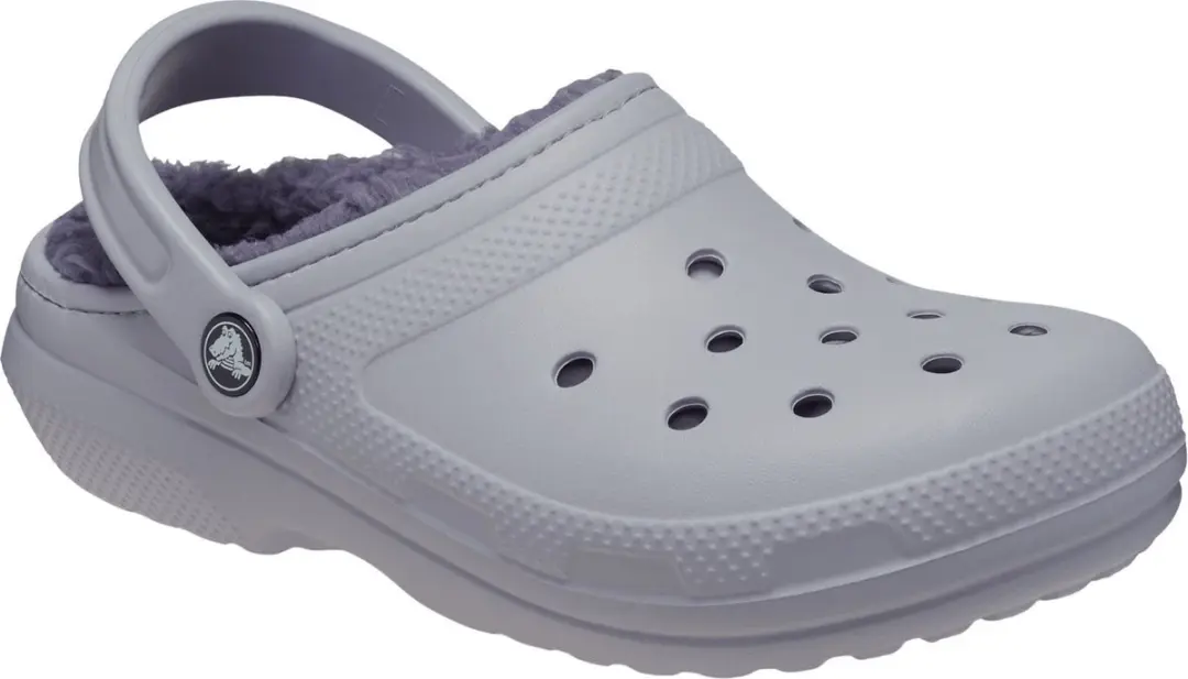Crocs Classic Fuzz Lined Clog Instappers Senior