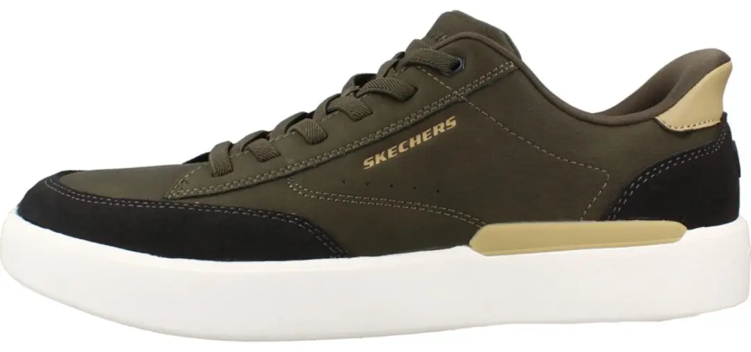 Skechers Verlooma Radical Heren Sneakers - Olijf - afbeelding 2 van 6