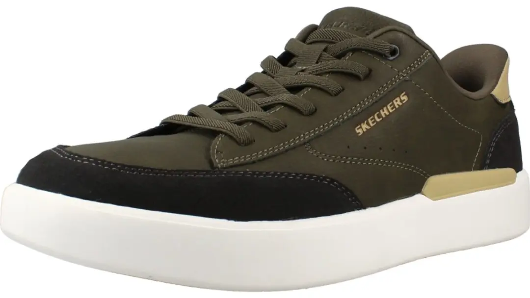 Skechers Verlooma Radical Heren Sneakers - Olijf - afbeelding 3 van 6