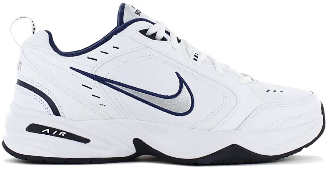Nike Air Monarch IV 415445-102 Heren Sneakers - Wit - afbeelding 2 van 6