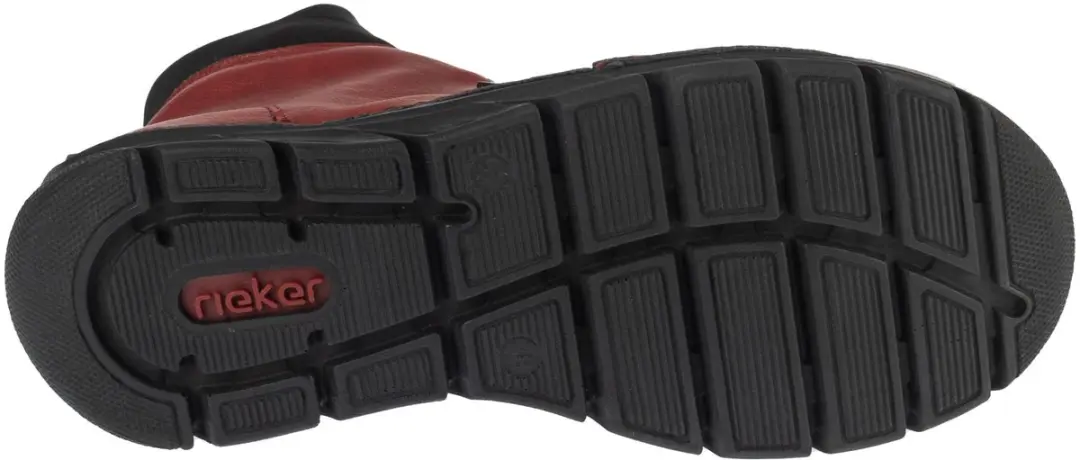 Rieker Booties 55069 Vrouwen - Rood - Maat 41 - afbeelding 4 van 5