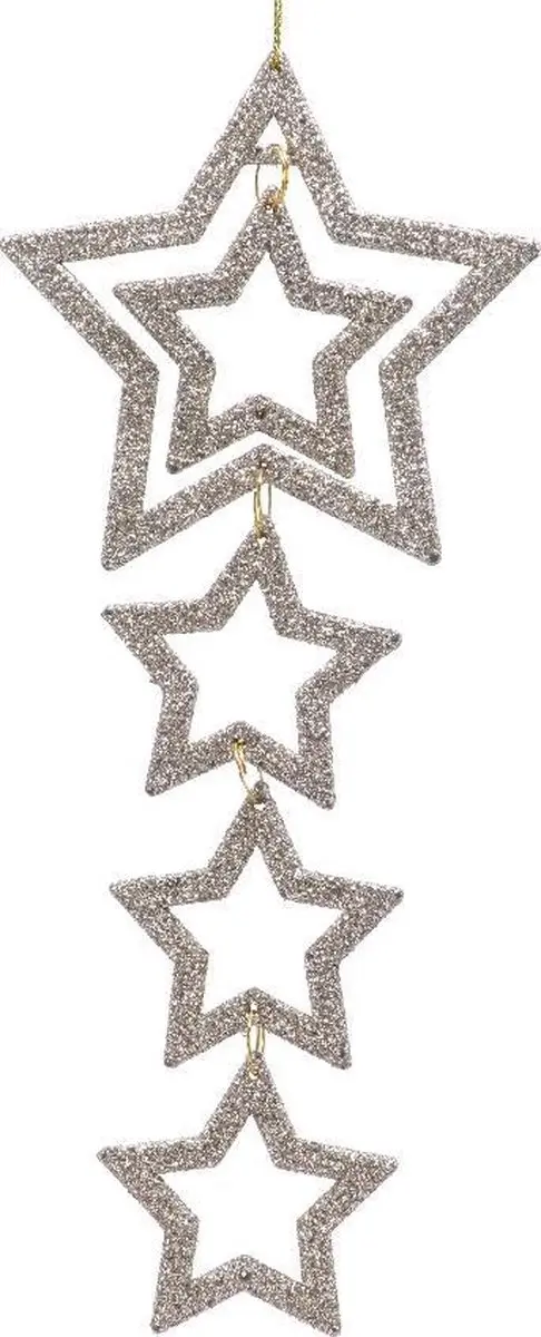 Hanger plc ster l6h8 cm champagn 2st