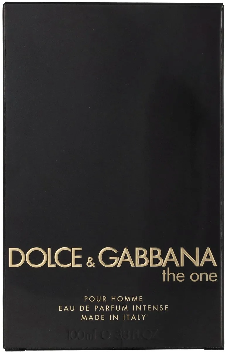 Dolce & Gabbana The One For Men Intense Eau de Parfum 100ml - afbeelding 6 van 6