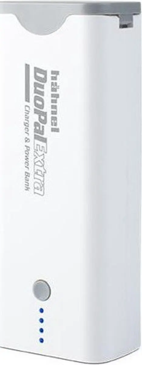 Hahnel DuoPal Extra Acculader/Powerbank 5200mAh - GoPro Hero 4 - 2x USB - Zwart - afbeelding 2 van 6
