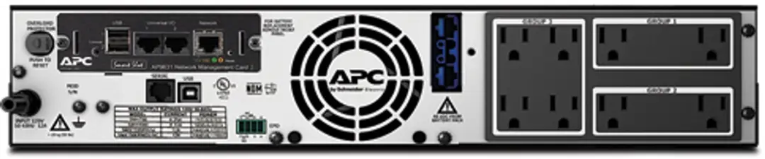 APC SMX1500RMI2UNC UPS 1200W - 8 Stopcontacten - Grijs