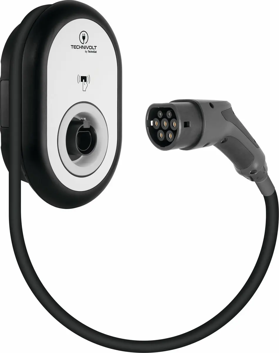 Technisat TechniVolt 101 Laadstation 11kW Type 2 - 3-Fase - 5m Kabel - afbeelding 4 van 6