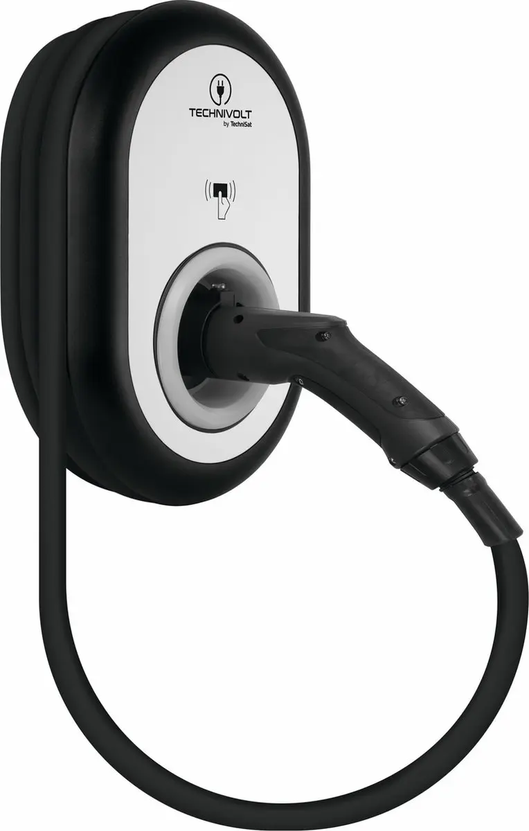 Technisat TechniVolt 101 Laadstation 11kW Type 2 - 3-Fase - 5m Kabel - afbeelding 2 van 6