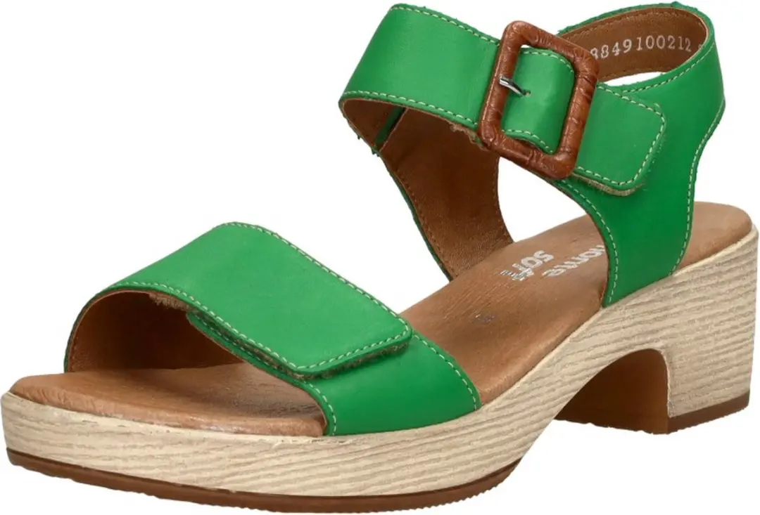 Remonte Sandalen Hak Sandalen Hak - Groen - Maat 39 - afbeelding 3 van 6
