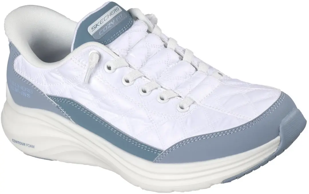 Skechers Dames Slip-ins Sneaker Contour Foam Cozy Fit 150404 WLB