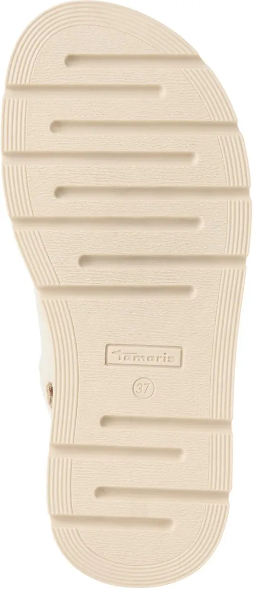 Tamaris Sandalen Plat Sandalen Plat - Gebroken wit - Maat 39 - afbeelding 5 van 6