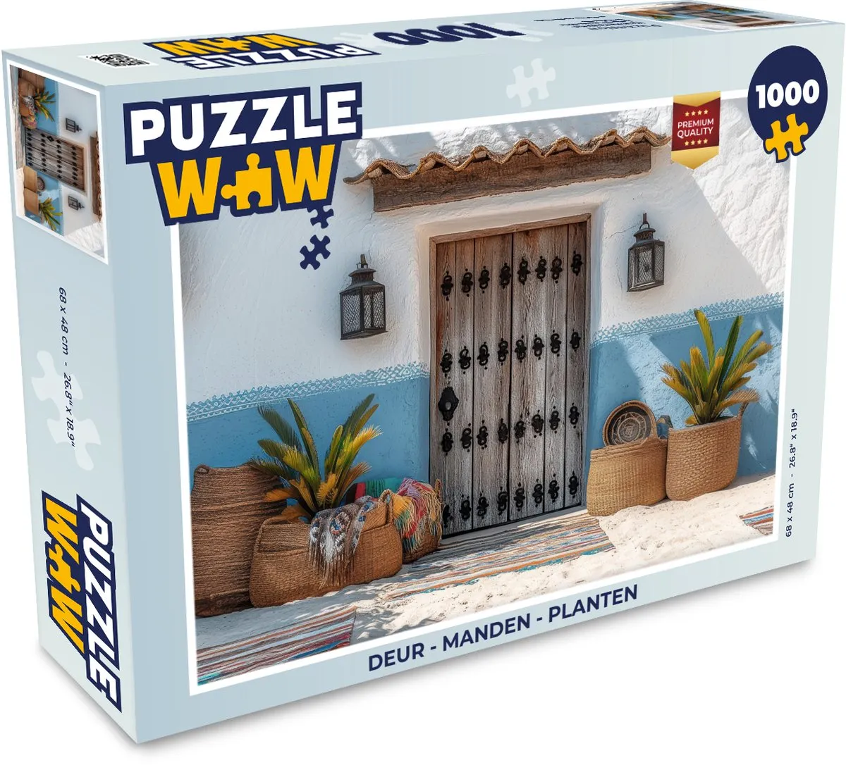 PuzzleWow Legpuzzel 1000 Stuks