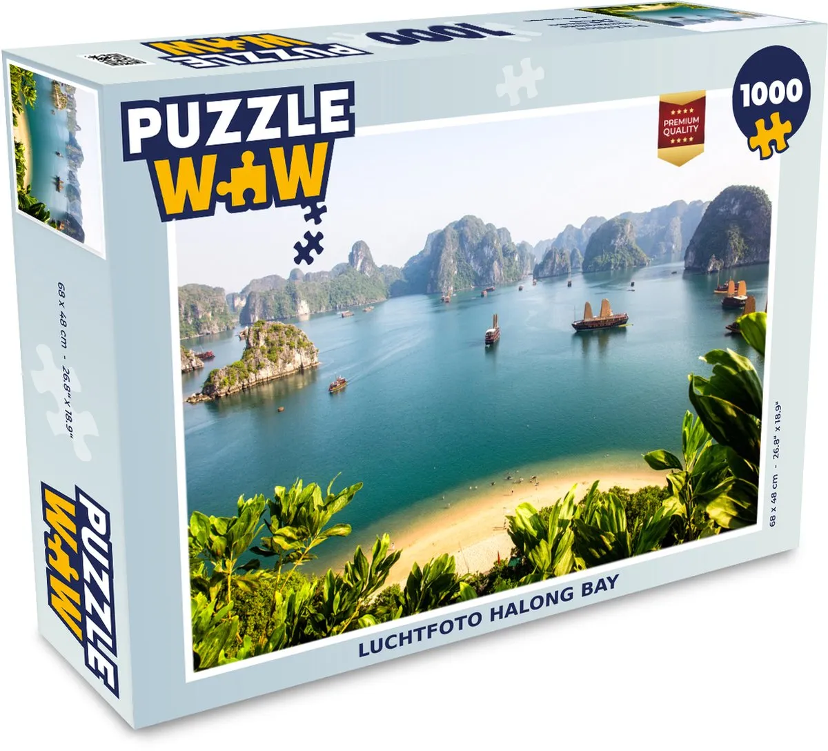 PuzzleWow Halong Bay Legpuzzel 1000 Stuks