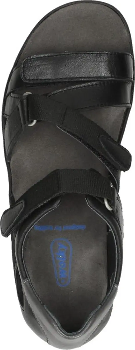 Wolky Desh Sandalen Plat - Zwart - Maat 37 - afbeelding 4 van 6