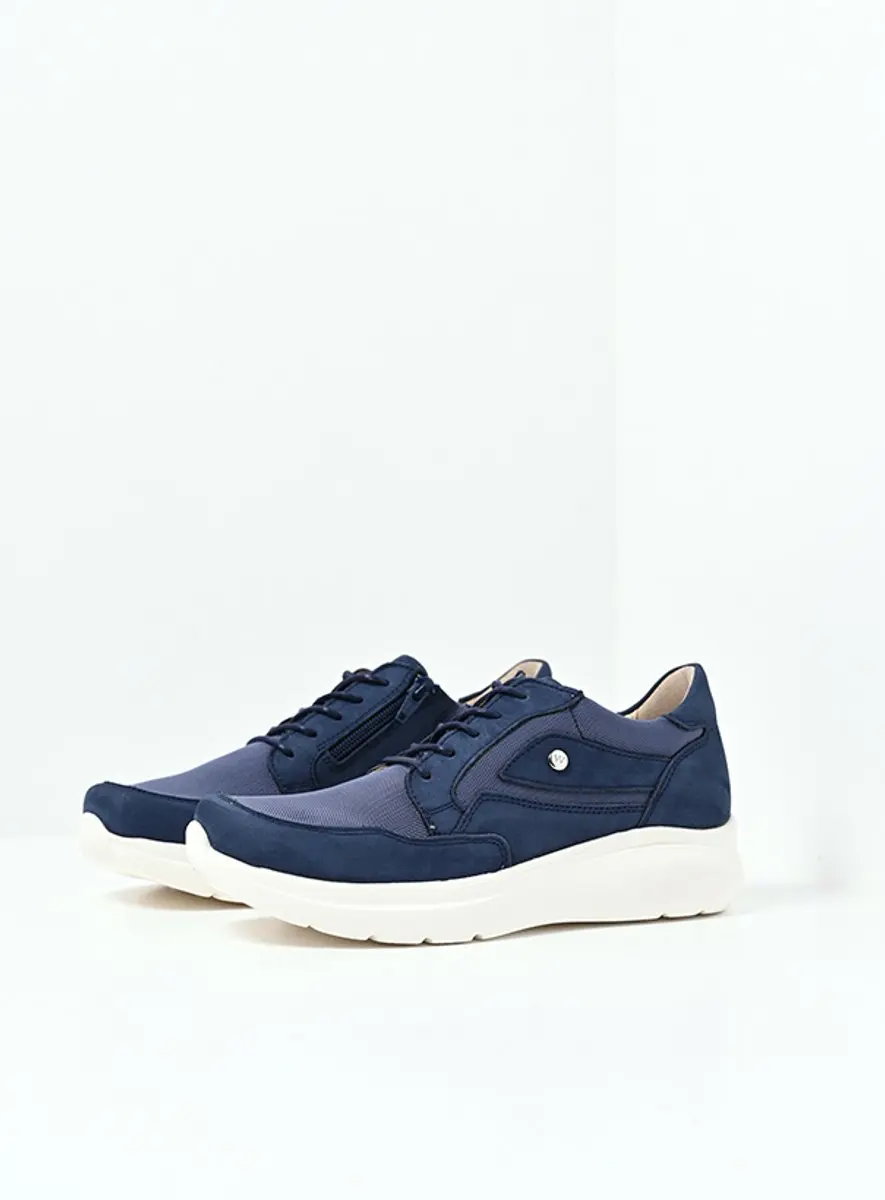 Wolky Impact 06400 S2F Dames Sneakers - Blauw - afbeelding 3 van 6