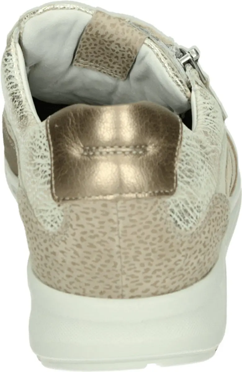 Durea 6306 H GO Dames Sneakers - Wit/Beige - 38.5 - afbeelding 4 van 6