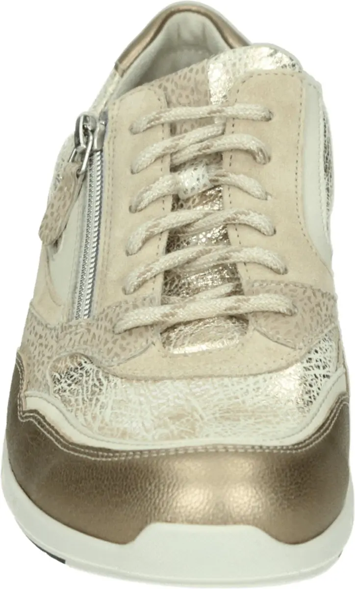 Durea 6306 H GO Dames Sneakers - Wit/Beige - 38.5 - afbeelding 5 van 6