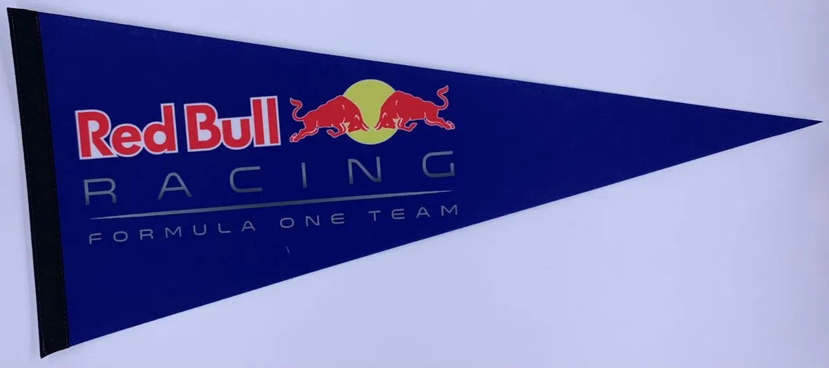 Red Bull Racing Max Verstappen F1 Vaantje 31x72cm