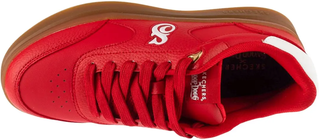 Skechers Snoop Cupsole Sneaker 251200-RDW - Rood - afbeelding 3 van 5