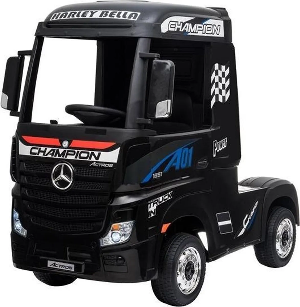 Mercedes-Benz Accu Truck 4x4 24V Elektrische Kinder Vrachtwagen