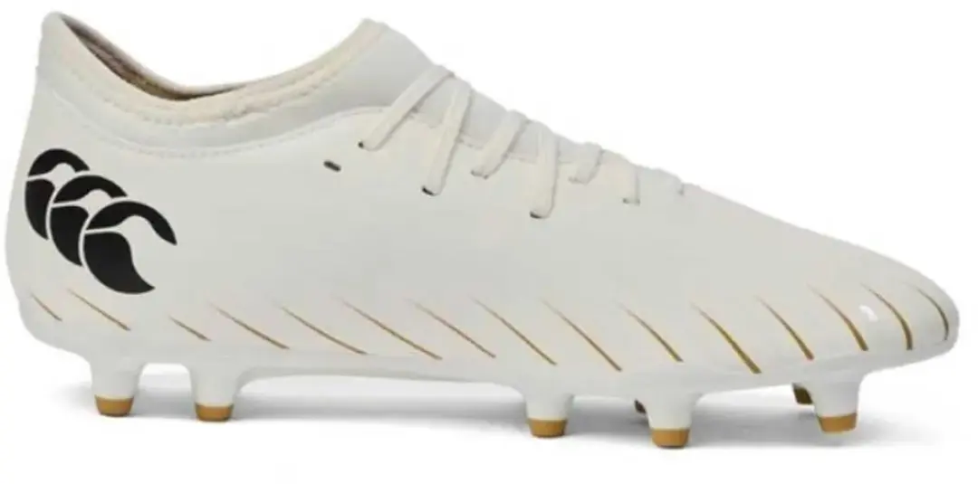 Canterbury Speed Falcon Team Fg Rugbyschoenen Wit EU 43
