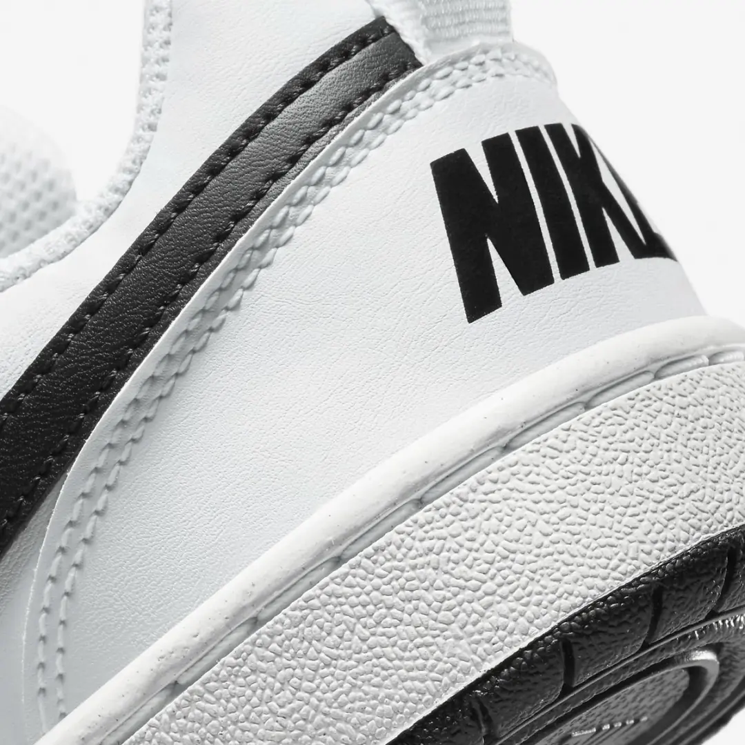 Nike Court Borough Low Recraft Dv5456-104 - Wit-zwart - afbeelding 5 van 6
