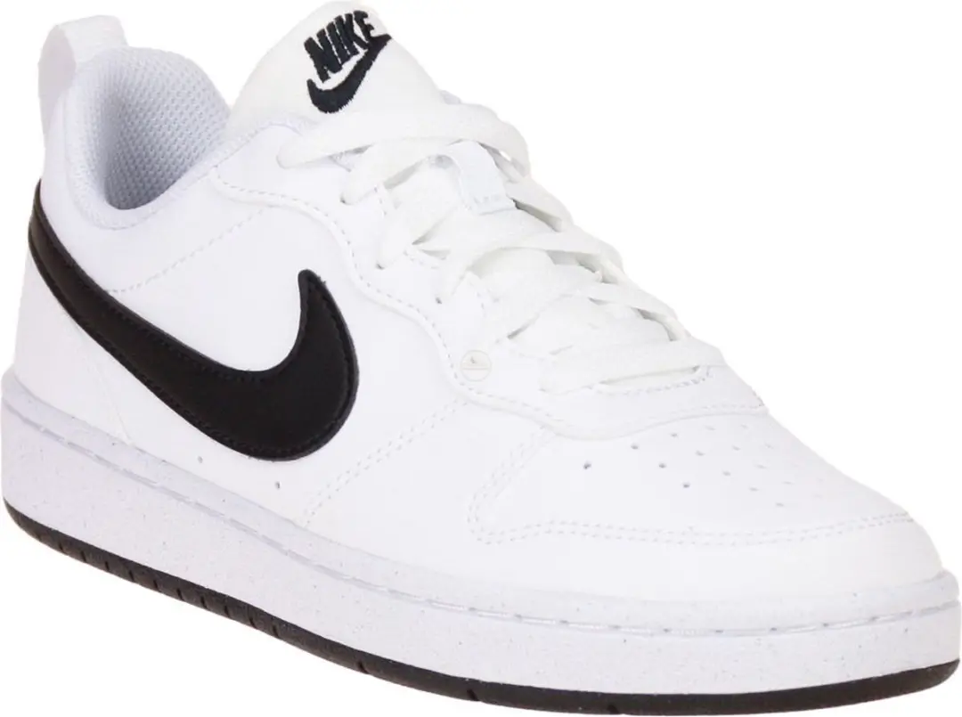 Nike Court Borough Low Recraft Dv5456-104 - Wit-zwart - afbeelding 6 van 6