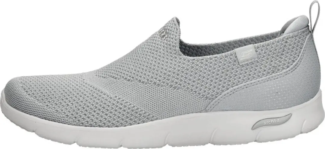 Skechers Arch Fit Refine Iris Instappers - Dames - Grijs - Maat:41 - afbeelding 2 van 6