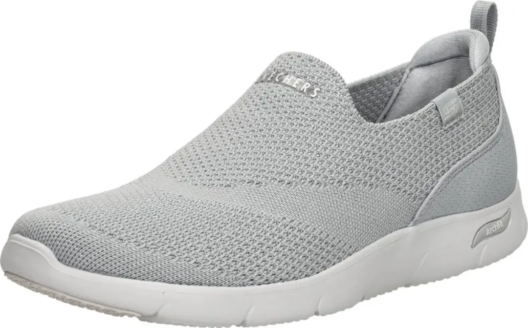 Skechers Arch Fit Refine Iris Instappers - Dames - Grijs - Maat:41 - afbeelding 3 van 6
