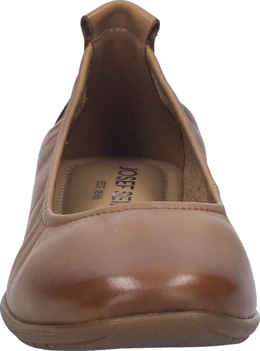 Josef Seibel Fenja 01 Ballerinaschoenen - Cognac - Maat 40 - afbeelding 2 van 6