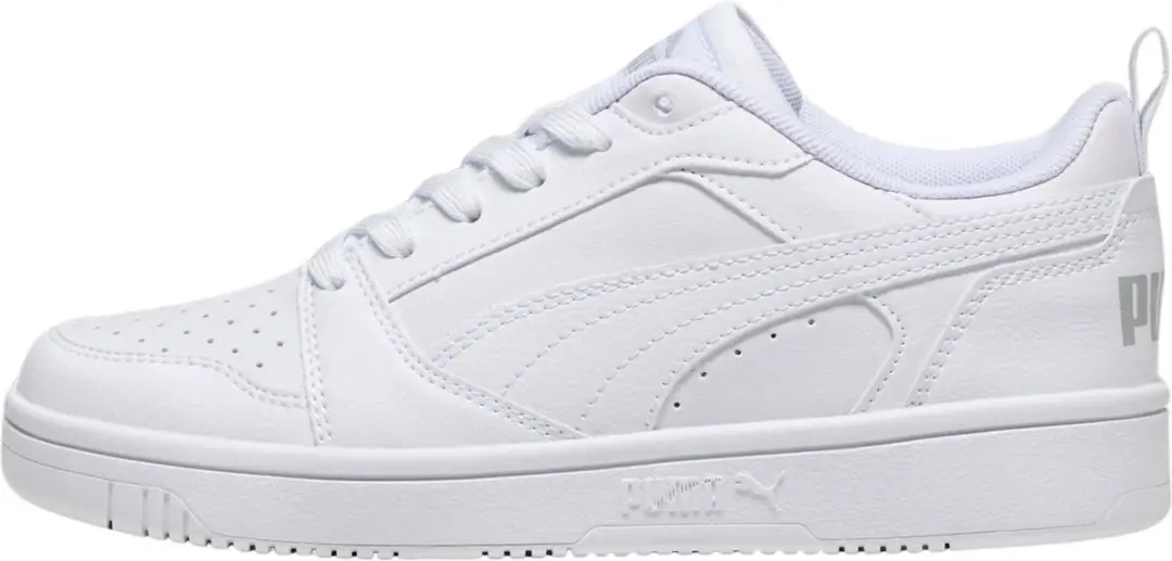 PUMA Rebound V6 LO JR Sneakers - 38.5 - Wit - afbeelding 6 van 6