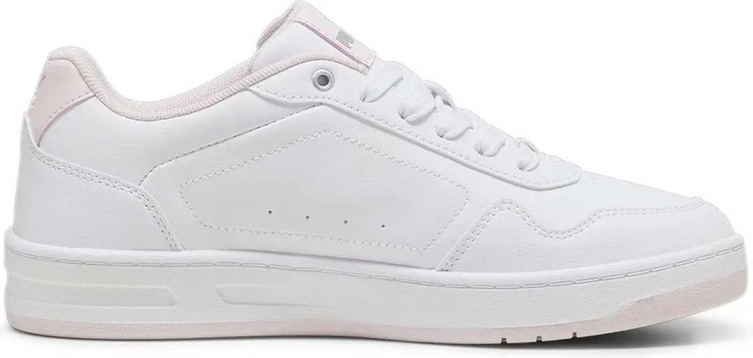 PUMA Court Classic Sneakers Dames - 39 - Wit/Lichtroze - afbeelding 5 van 6