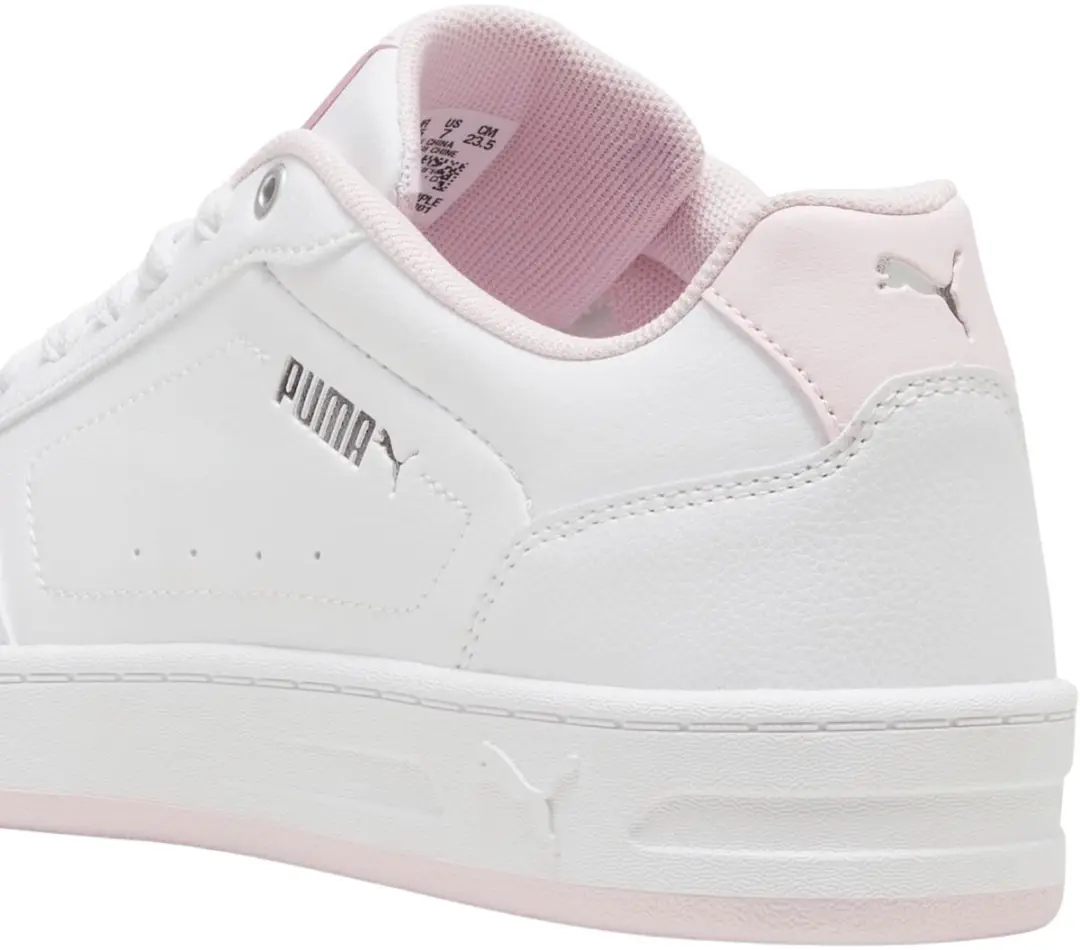 PUMA Court Classic Sneakers Dames - 39 - Wit/Lichtroze - afbeelding 6 van 6