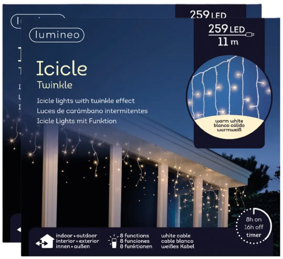 Lumineo IJspegel verlichting