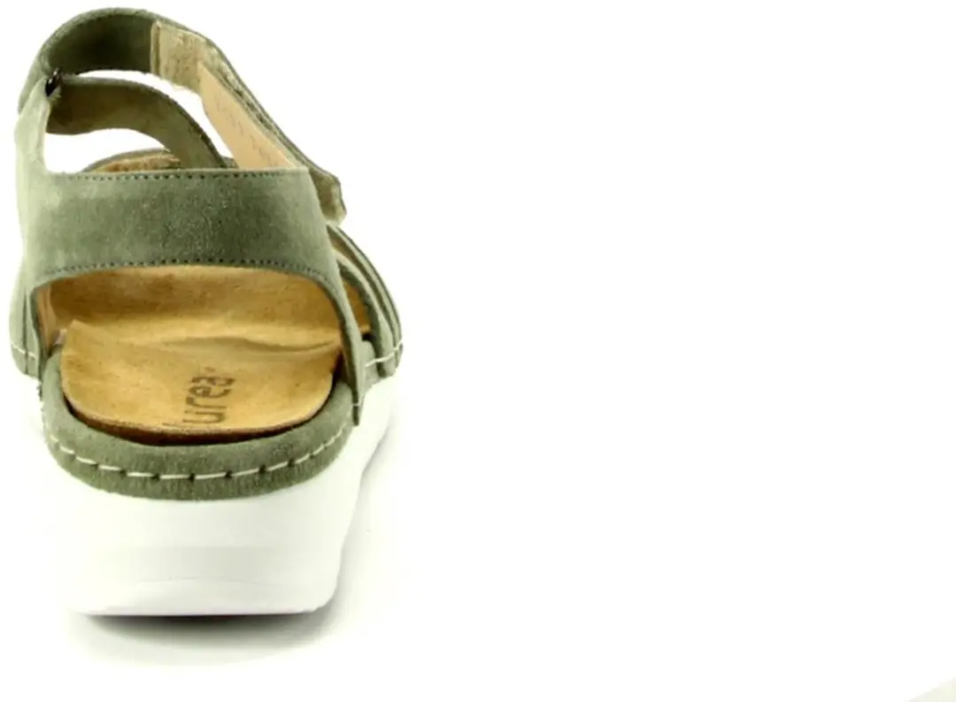 Durea 7431-2161-wH Dames Sandalen - 37 - Groen - afbeelding 2 van 5