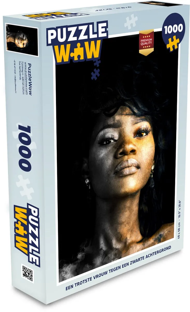 PuzzleWow Legpuzzel 1000 Stuks - Multicolor