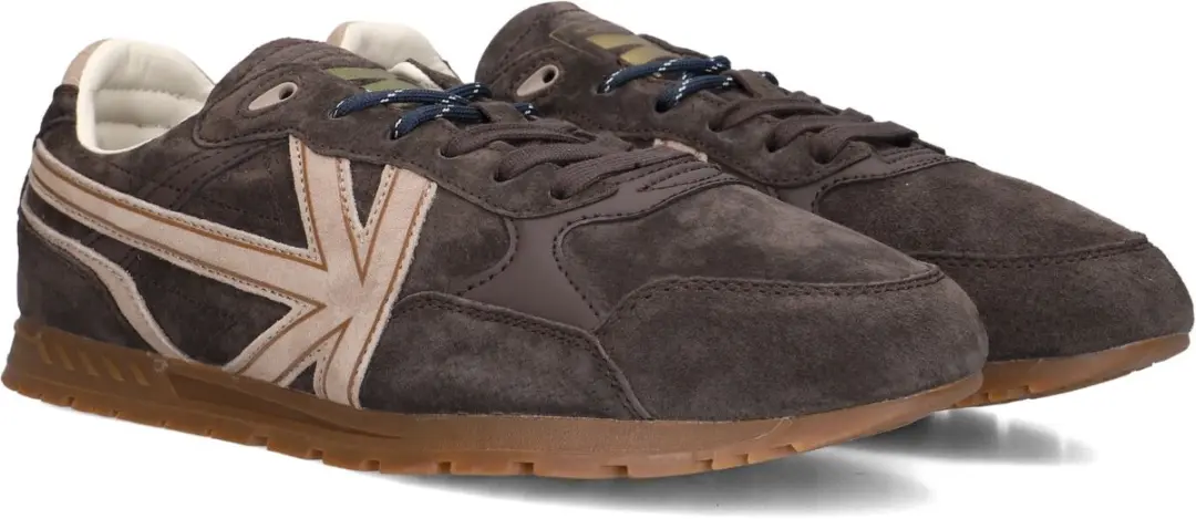 Kaotiko Seattle Heren Sneakers - Bruin - Maat 46 - afbeelding 2 van 6