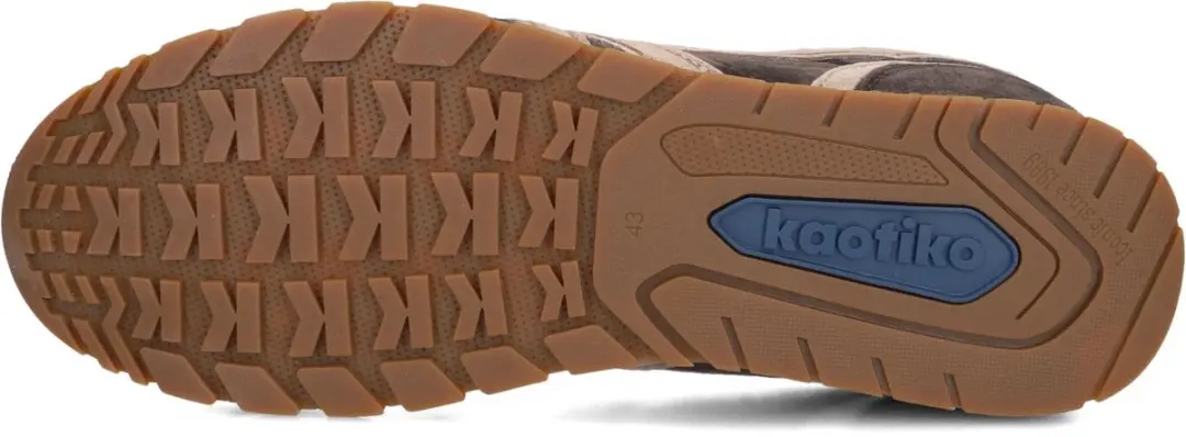 Kaotiko Seattle Heren Sneakers - Bruin - Maat 46 - afbeelding 5 van 6